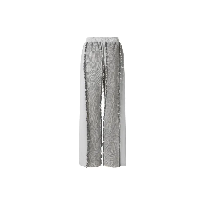 JAC FLEURANT Casual Pants Women's Gray-1