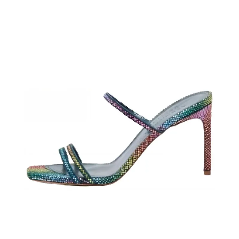 BETTINA VERMILLON Abrasion-Resistant Slide Slippers Women's Multicolor-0