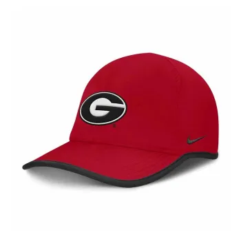 Nike Georgia Bulldogs On Field Featherlight Men's Nike Dri FIT College Adjustable Hat