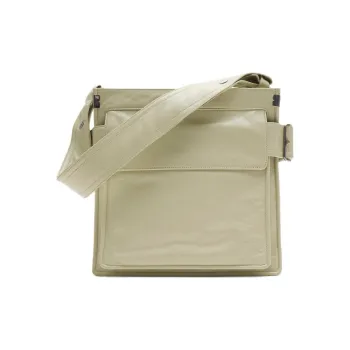 Burberry Trench Lambskin Tote Bag Shopping Bag Portable Crossbody Bag Shoulder Bag Small Size Women's Ivory White