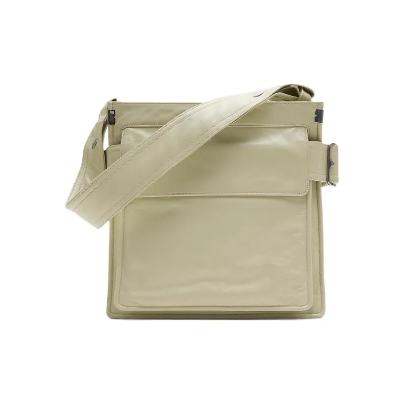 Burberry Trench Lambskin Tote Bag Shopping Bag Portable Crossbody Bag Shoulder Bag Small Size Women's Ivory White-0