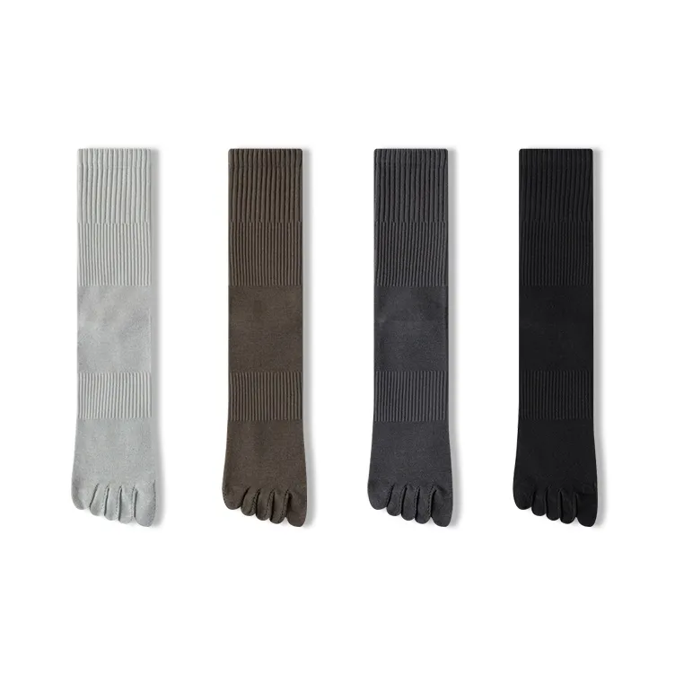 JIAZINI Mid Calf Socks Men's 4 Pack-3