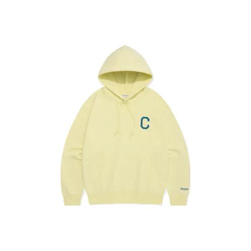 COVERNAT Sweatshirts Unisex Light Yellow