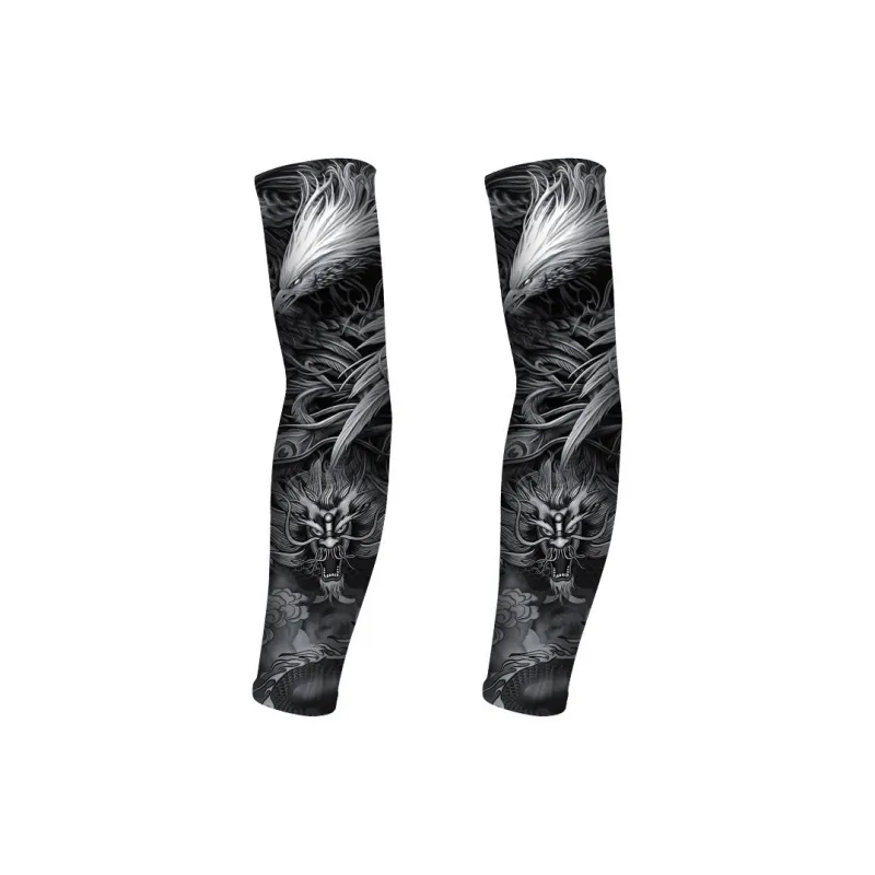 GXT Other Riding Equipment Cycling Arm Warmers Outdoor Unisex Shredded Milk/ice-7