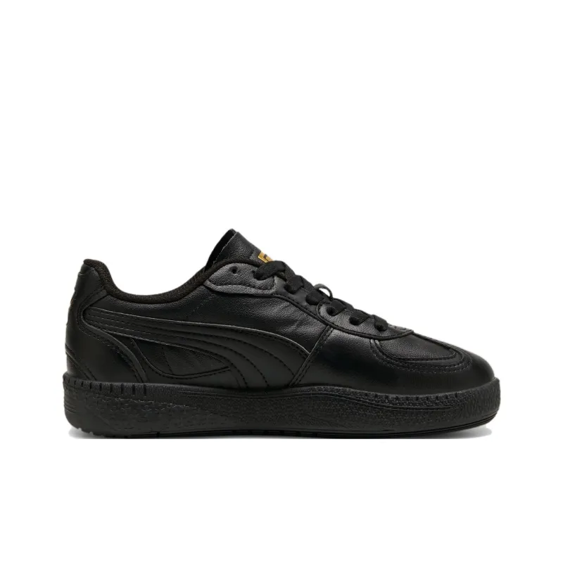 PUMA Palermo Anti Slip Wear Resistant Low Top Skateboard Shoes Women's Black-1