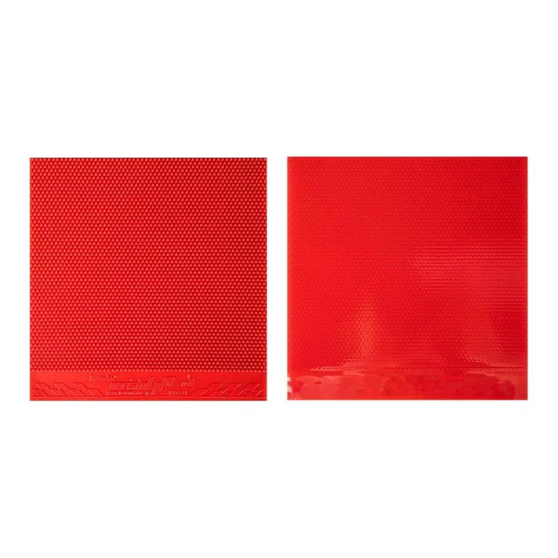 NITTAKU NR 8674 Table Tennis Rubbers Long Pips Rubber Fast Attack Combined With Loop Compatibility Basic, Adults Red-3