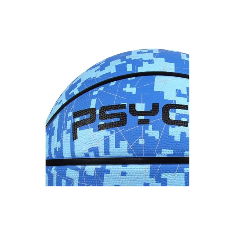 PSYCHE Rubber Basketball Blue Size 3 Ball Training Kids'-1
