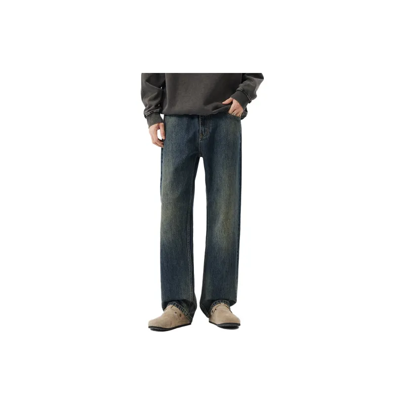 HIPANDA Jeans Men Blue-1