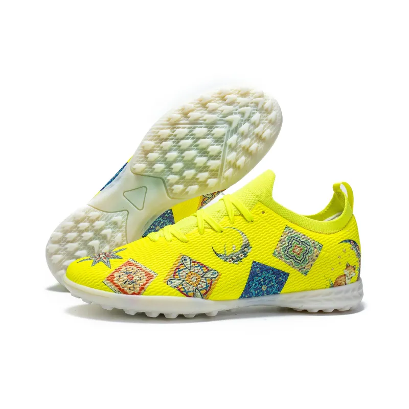 Saibi Slip-Resistant Breathable Support Soccer Shoes Unisex-15