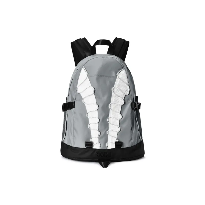 COEXISTENCE Polyester Backpack Regular Unisex Gray-1