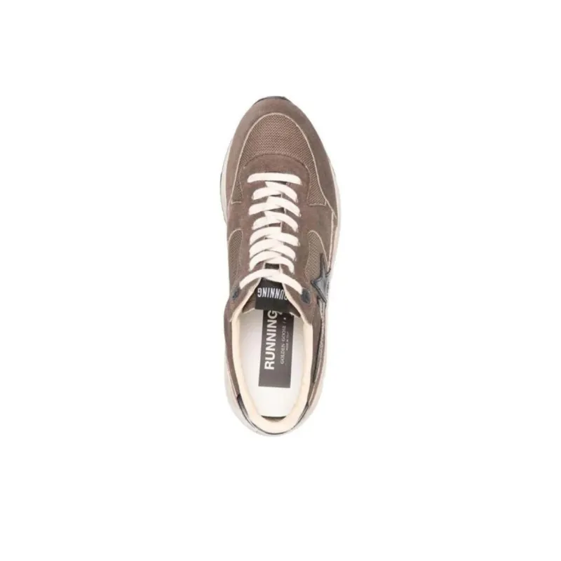 Golden Goose Star-patch Suede Panelled Sneakers-4