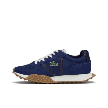 LACOSTE Low Top Casual Shoes Men's Navy Blue