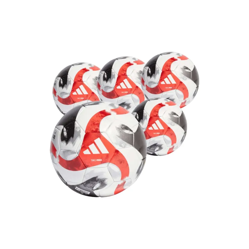 Adidas Size 5 Soccer Unisex White Black Red-4