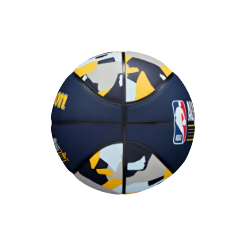 Wilson Size 3 Indoor Outdoor Universal Basketball Black Blue-1
