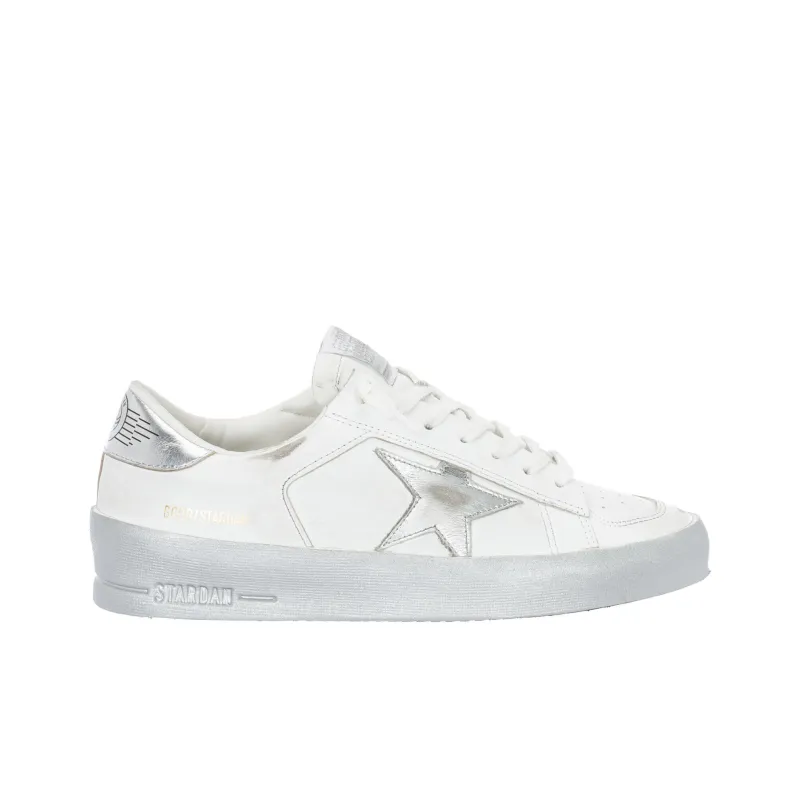 Golden Goose Stardan White Silver tone Women's-1