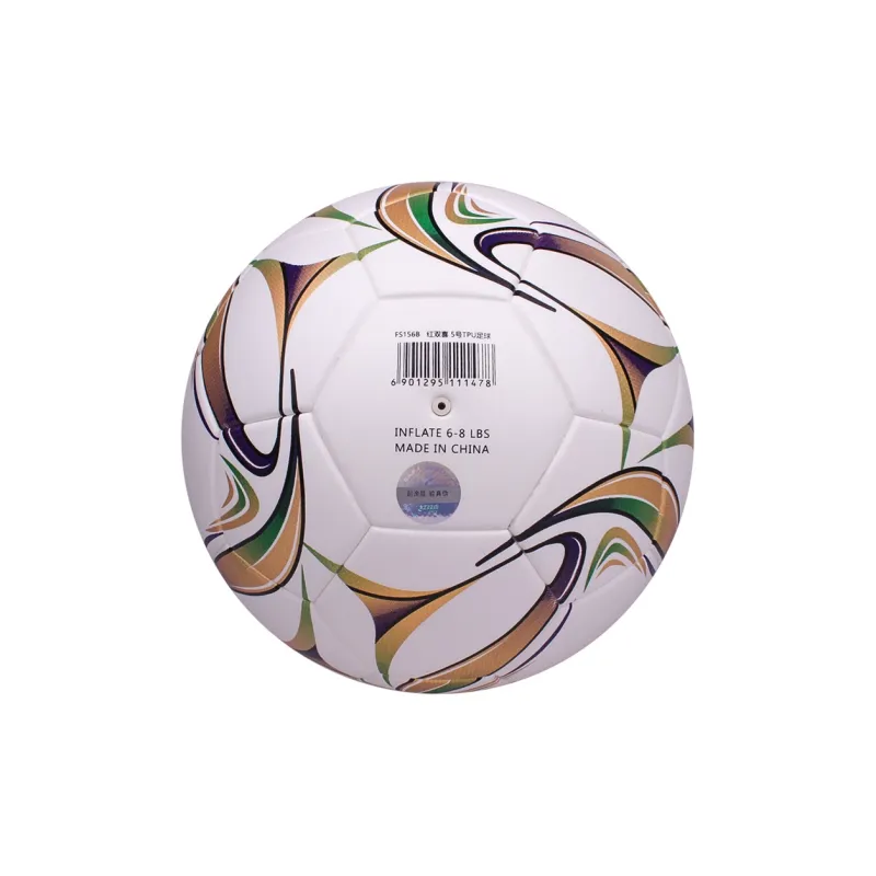 DHS Size 5 Ball Soccer TPU Machine Stitched Soccer Ball Unisex-2