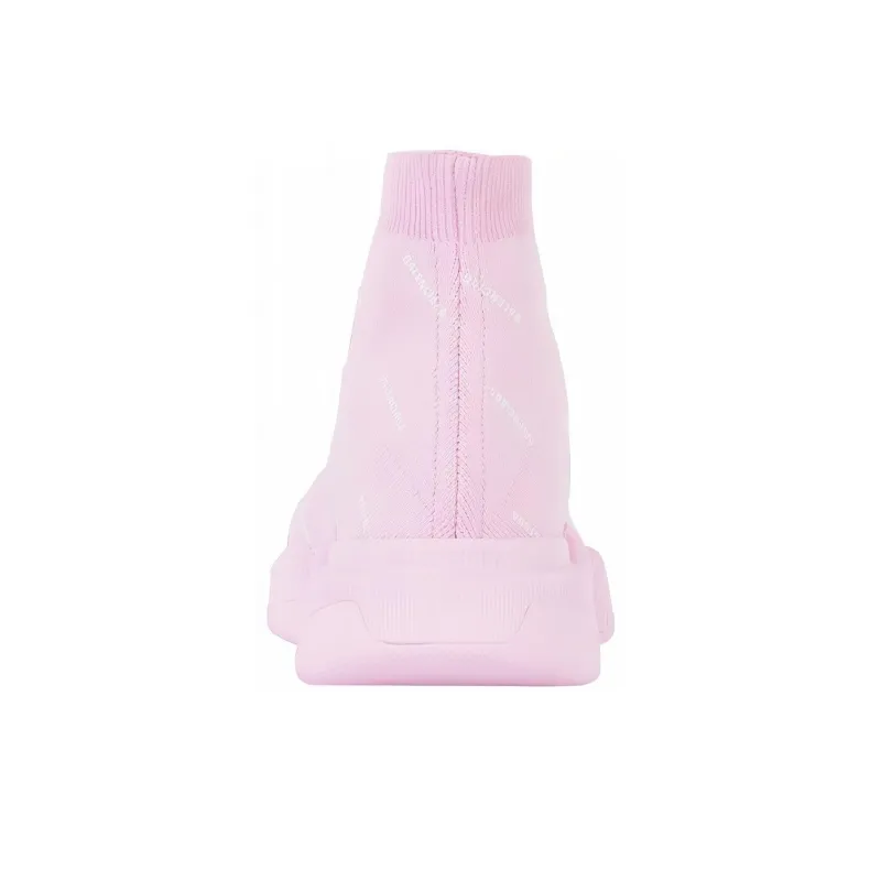 Balenciaga Speed 2.0 Recycled Knit AllOver Pink Women's-4