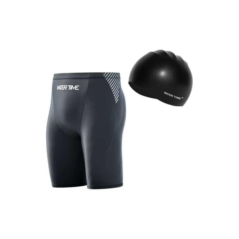 Watertime Swimming Sets Polyester Swimming Pool, Seaside Men's Black/Gray-3