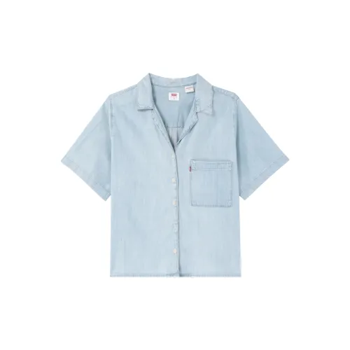 Levis Shirts Women's Blue