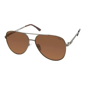 GUESS Metal Aviator Sunglasses Men's Silver