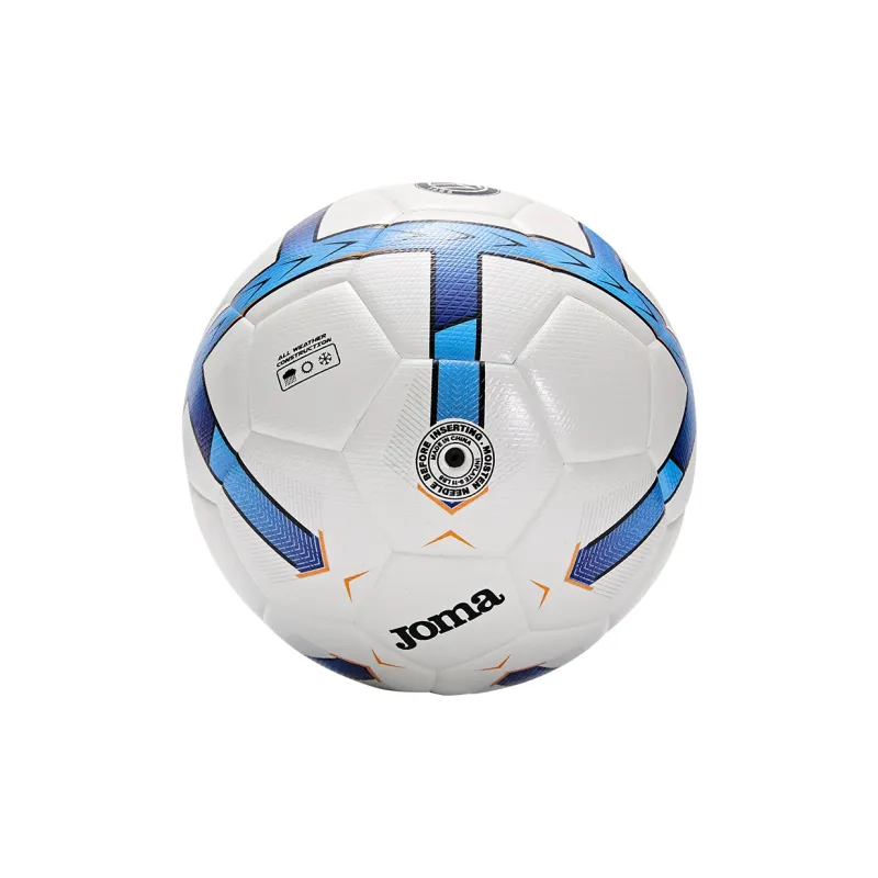 Joma Training Series Size 4 Soccer Synthetic Leather Machine Stitched Soccer Ball Unisex White Blue-6