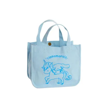 Sanrio Canvas Canvas Bag Tote Bag Shopping Bag Handbag Mini Women's Blue
