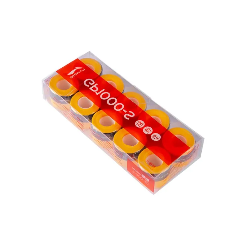 LiNing Badminton Grip Tape Polyurethane Thin GP1000 S 10 Pack-9