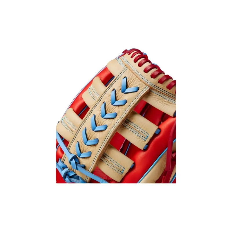 Wilson Baseball Gloves Hitting Gloves Top Grain Cow Leather Unisex-4