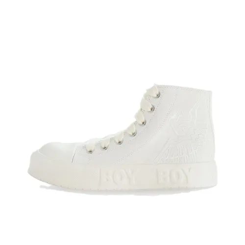 Boy London Cushioning High-Top Canvas Shoes Unisex
