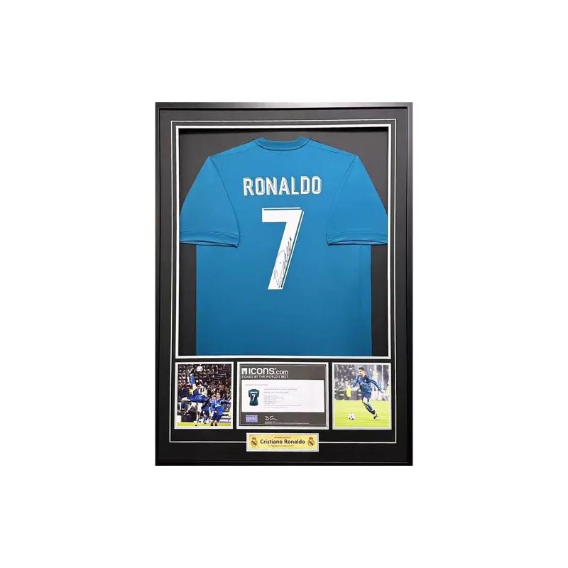 Huayitaojin Jersey Officially Licensed Company Certificate With Icons Framed 103x73cm Football Fan Gear-2
