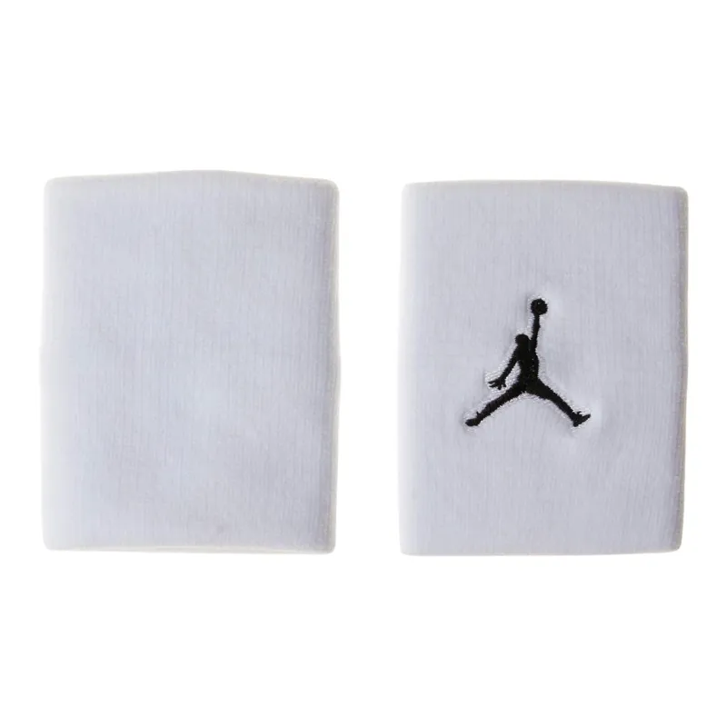 Jordan Wristbands Protective White Nylon-2