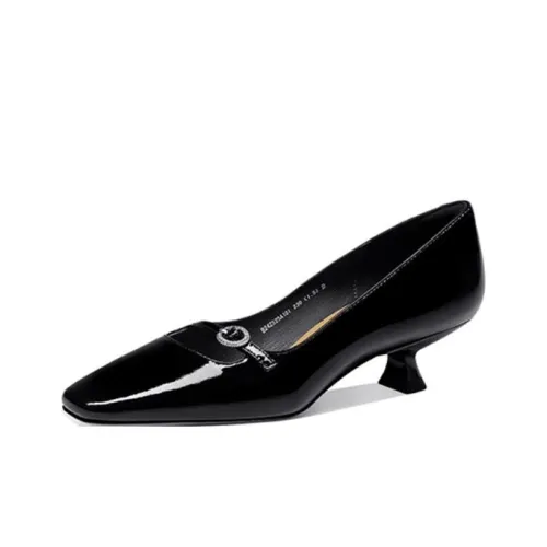 JESSICA SOPHIA Casual Single Shoes 3cm Women's Black