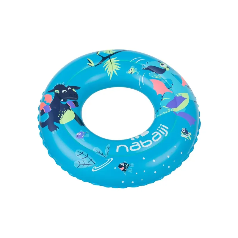 DECATHLON Swim Rings Polyvinyl Chloride Swim Kids' 51 Cm Cyan-4