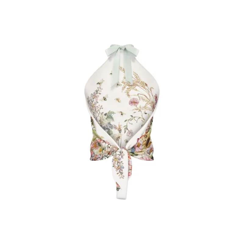 DIOR Floral Printed Sleeveless Top-1
