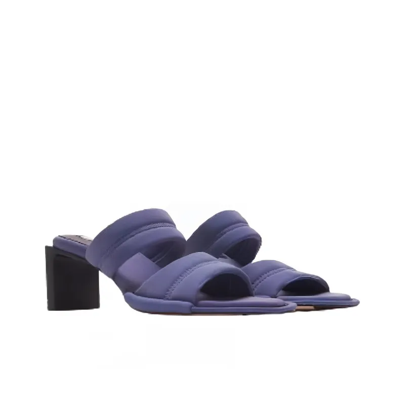 MIISTA Slide Slippers Women's Blue Purple-3