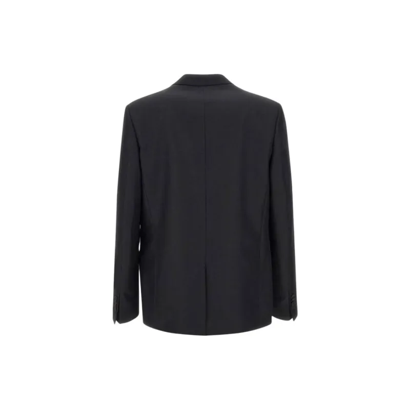 VERSACE JEANS COUTURE Logo appliqué Blazer-1