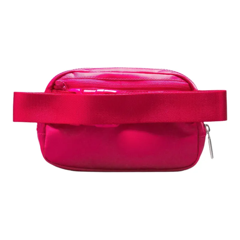 Lululemon Recycled Polyester One Shoulder Crossbody Fanny Pack Unisex Red-1