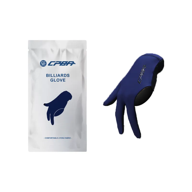 CPBA Billiards Three Finger Gloves Left Hand Single, Fingerless, Lycra Fabric M/L/XL Unisex-15