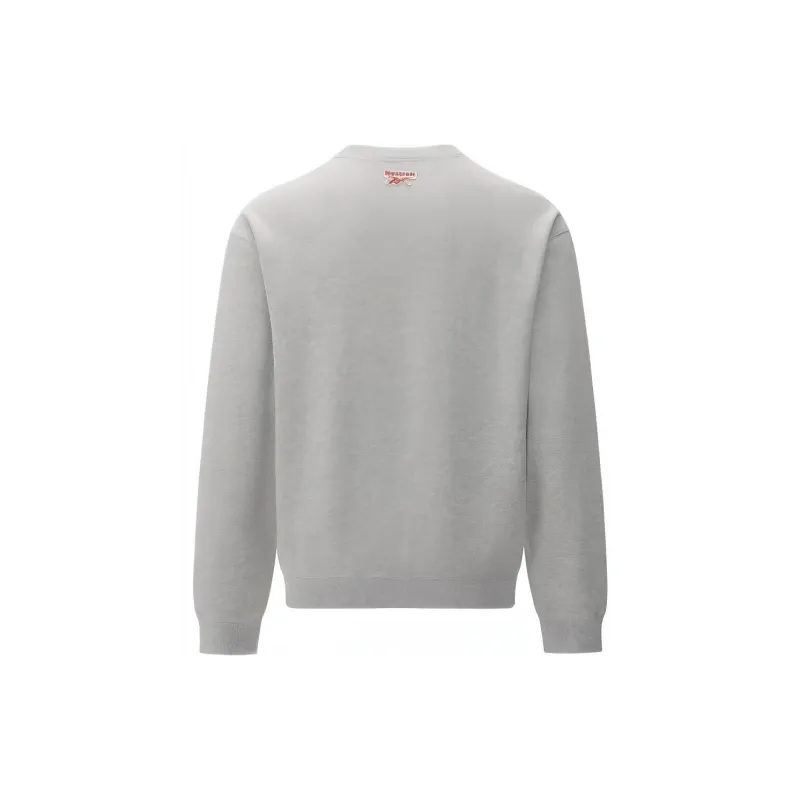 Reebok Sweatshirt Unisex Light Heather Gray-1