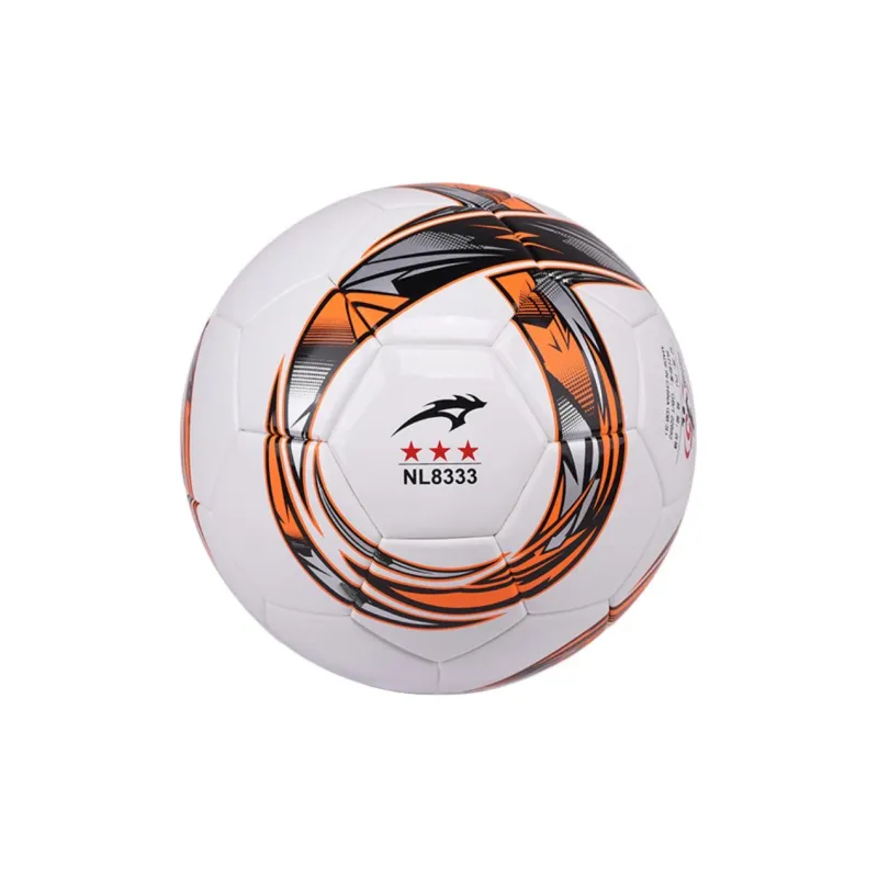 KASUP Size 5 Soccer PU Unisex White Orange-3