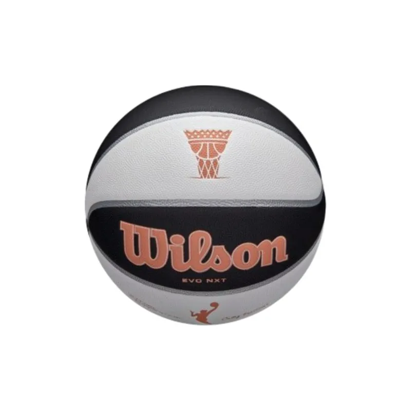 Wilson Synthetic Leather Basketball Black White Rose Gold Size 6 Training-4