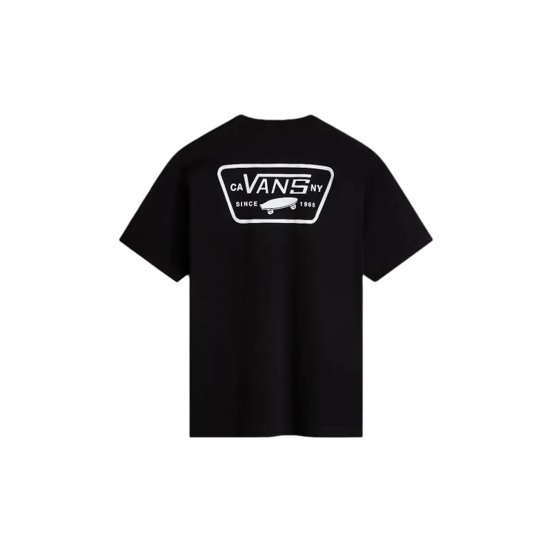 Vans FULL PATCH BACK T Shirt Men's Black-1