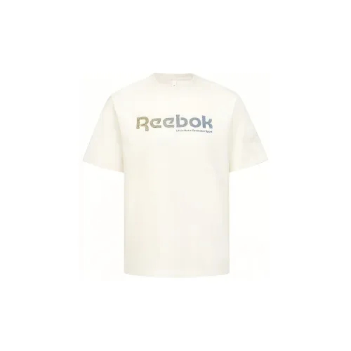 Reebok T-Shirts Unisex Raw White