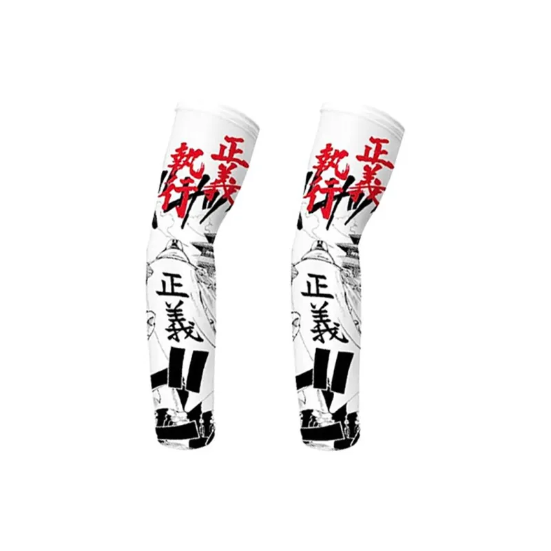 GXT Other Riding Equipment Cycling Arm Warmers Outdoor Unisex Shredded Milk/ice-37