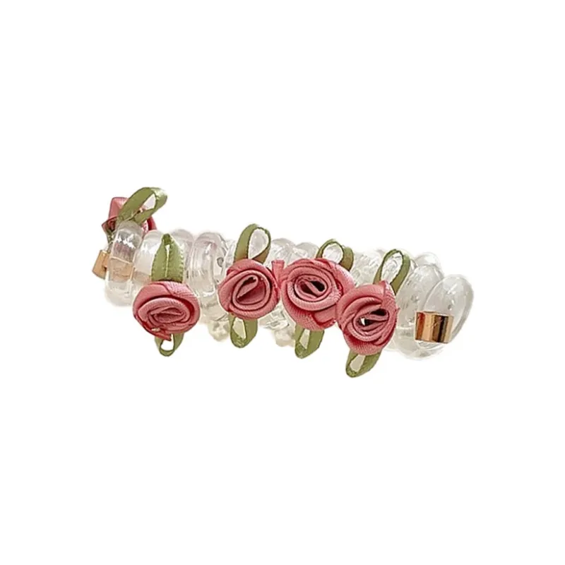 Water jade Hair Ties Women's-2