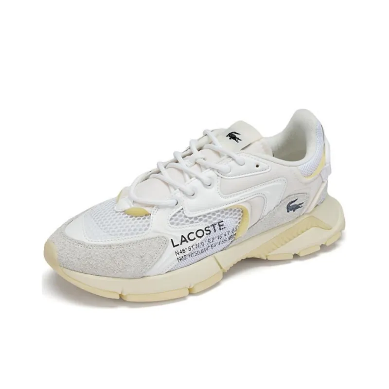 LACOSTE Low Top Casual Shoes Men's White-1
