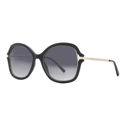 guess HWSG83 Metal Plastic Butterfly Sunglasses Women's Black