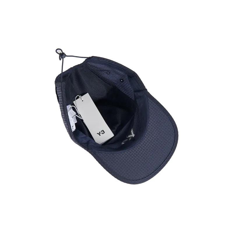 Y 3 Polyester Baseball Caps Unisex Navy Blue-4