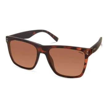 GUESS Resin Square Sunglasses Men's Brown