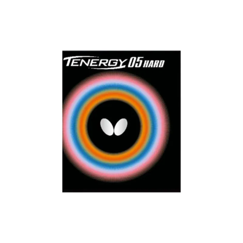 Butterfly TENERGY 05 HARD Table Tennis Rubbers Sponge Inverted Rubber All Compatibility Hardness 43 Red-2
